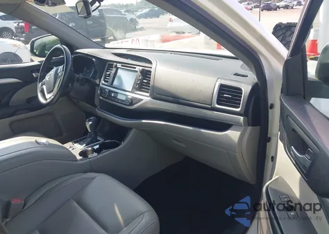 2015 Toyota Highlander Xle V6 from USA, damaged, VIN 5TDKKRFH6FS078258